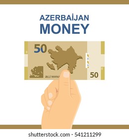 Azerbaijan money icon isolated.