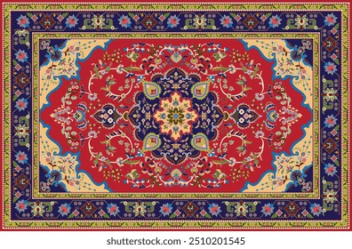 Azerbaijan national carpet(Tabriz)You can use all work(for print,for web and others)