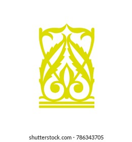 Azerbaijan ornament, national pattern