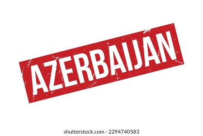 Azerbaijan Rubber Stamp Seal Vector