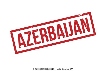Azerbaijan Rubber Stamp Seal Vector