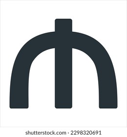 Azerbaijani Manat Currency Symbol Icon