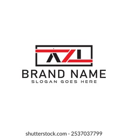 AZI letter logo design. AZI business and real estate monogram logo vector template.