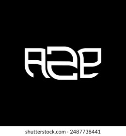 AZP logo design, AZP simple and modern logo. AZP luxurious alphabet design  