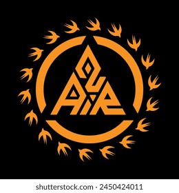 AZR, AZR letter,  Initials,  circle, Flat,  business,  brand,  Luxury,  Brand,  Abstract, Corporate, Identity,  round,  simple, element,  circle,