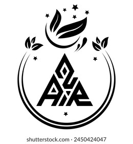 AZR, AZR letra, iniciales, círculo, plano, negocio, marca, de lujo, marca, Abstractas, Corporativa, identidad, redondo, simple, elemento, círculo,