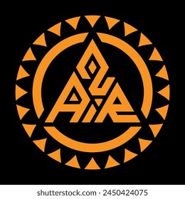 AZR, AZR letter,  Initials,  circle, Flat,  business,  brand,  Luxury,  Brand,  Abstract, Corporate, Identity,  round,  simple, element,  circle,