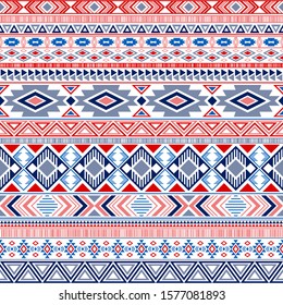 Aztec American Indian Pattern Tribal Ethnic Stock Vector (Royalty Free ...