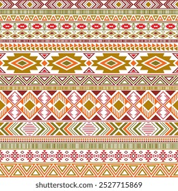 Aztec american indian pattern tribal ethnic motifs geometric seamless background. Bohemian native american tribal motifs textile print ethnic traditional design. Aztec symbol fabric print.