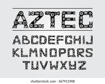 indian font american