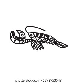 aztec animal vector character cartoon mascot symbol	