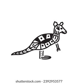 aztec animal vector character cartoon mascot symbol	