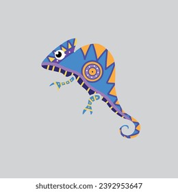 aztec animal vector character cartoon mascot symbol	