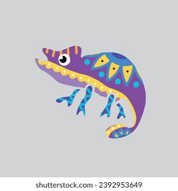 aztec animal vector character cartoon mascot symbol	