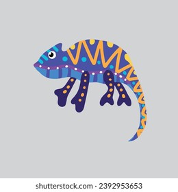 aztec animal vector character cartoon mascot symbol	