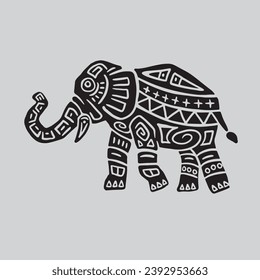 aztec animal vector character cartoon mascot symbol	