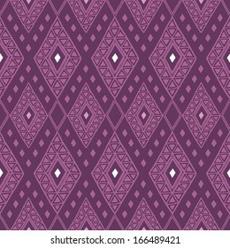 Aztec berry pattern