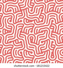 Aztec Brain Coral Seamless Background Pattern that can be rotated and or flipped endlessly and will still tile edges seamlessly