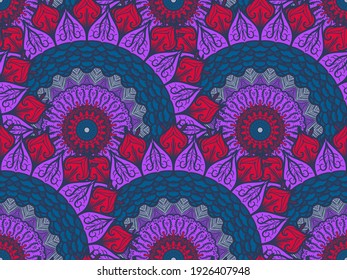 Aztec colorful seamless pattern and textures background 
