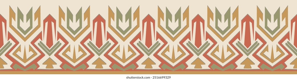 Aztec Design, Stammmuster für Stoff, Tapete, Umhüllung