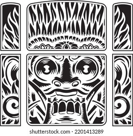 Aztec design for vector illustration