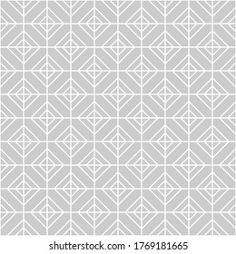 Aztec elements. Design with manual hatching.  Geometry. Seamless pattern. Textile. Ethnic boho ornament. Vector illustration for web design or print.