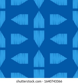 Aztec elements. Ethnic boho ornament. Seamless pattern. Tribal motif. Vector illustration for web design or print.
