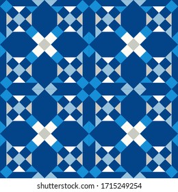 Aztec elements. Ethnic boho ornament. Seamless background. Tribal motif. Vector illustration for web design or print.