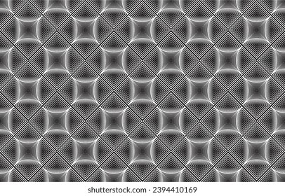 Aztec ethnic background design vector with a seamless pattern. Traditional motifs are illustrated. Element of a seamless pattern template