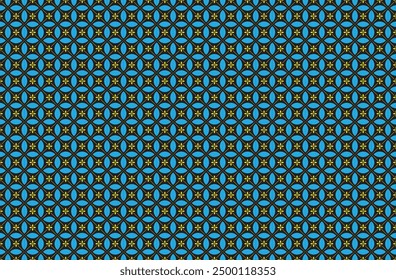 Aztec ethnic background design vector with a seamless pattern. Traditional motifs are illustrated. Element of a seamless pattern template