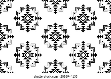 Diseño de patrones étnicos azteca. Moqueta de patrón azteca mandala Papel de decoración textil de chevron nativo americano. Antecedentes del vector tradicional del bordado del pavo tribal africano