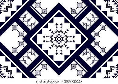 Aztec ethnic pattern design. Aztec fabric carpet mandala ornament native chevron textile decoration wallpaper. Tribal turkey African Indian traditional embroidery vector illustrations background 