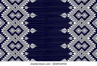 Aztec ethnic pattern. fabric carpet mandala ornament boho chevron textile decoration. Tribal turkey African Traditional embroidery oriental vector illustrations background.