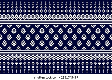 Patrón sin costura de la etnia azteca. Patrón geométrico en las tribus. Decoración de borde. Diseño para fondo, papel pintado, ilustración vectorial, textil, tela, ropa, batik, alfombra, bordado.