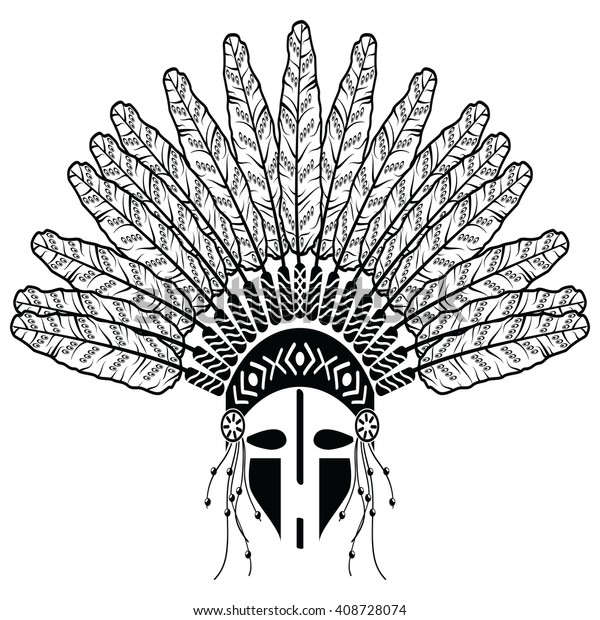 Aztec Ethnic Style Headdress Decorative 