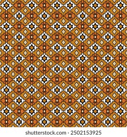 Aztec fabric pattern background for cloth fashion. Geometric Aztec style. Mosaic on the tile. American African Moroccan pattern design. Ethnic carpet. Native abstract pattern.