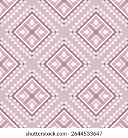  Aztec geometric  Vector southwestern geometric shape seamless pattern. Ethnic use for fabric, textile, home decoration elements, upholstery