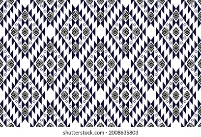 Aztec ikat ethnic pattern design. fabric carpet mandala ornament boho chevron textile decoration wallpaper. Geometric traditional embroidery vector African American texture Illustrations background 