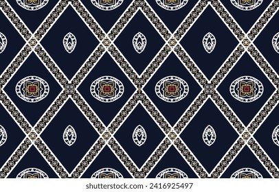 Aztec inspired seamless geometric pattern. Downloadable Native American seamless geometric pattern. Abstract native american seamless geometric pattern. Design for carpet, clothing, Batik, fabric.