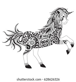 6800 Collections Jumping Unicorn Coloring Pages Best