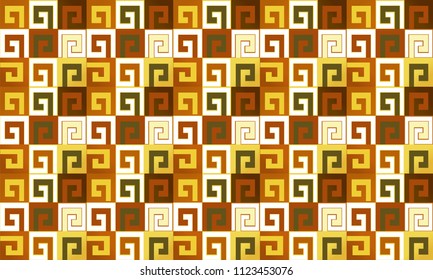 Aztec language pattern design seamless vector. Abstract geometric border texture boho style. Chile ornament motif. Vector illustration for web or print design.