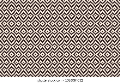 Aztec like style pattern illustration