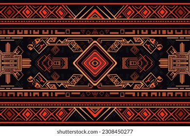 Aztec luxury Egyptian pattern old antique tribal ethnic graphic line. Ornate elegant luxury vintage retro modern style. For texture textile background backdrop tile wallpaper. Abstract art Egypt.