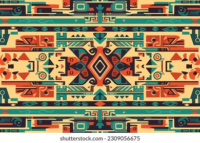 Patrón egipcio de lujo azteca vieja línea tribal antigua de la etnia gráfica. Elegante estilo retro moderno de lujo original. Para fondo textil textil de textura fondo papel tapiz. Resumen del arte Egipto.