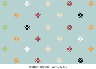 Aztec Motif Navajo Ethnic Seamless Pattern. American, Indian, African, Egyptian, Peruvian, Turkish style. Design for carpet, throw pillows, textiles, home decor, clothing, fabric, wallpaper, texture. 