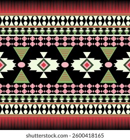 Aztec Motif
Tribal Pattern
Southwestern Design
Geometric Textile
Ethnic Ornament
Navajo Inspired
Native American Art
