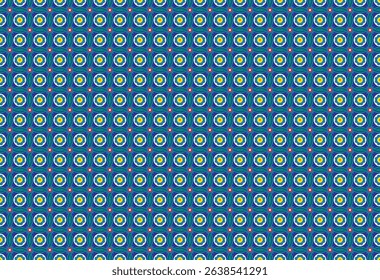 Aztec motifs vector seamless pattern design. Background illustration of a tribal pattern template element
