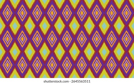 Aztec motifs vector seamless pattern design. Background illustration of a tribal pattern template element