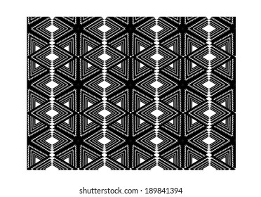 aztec native texture vector art
