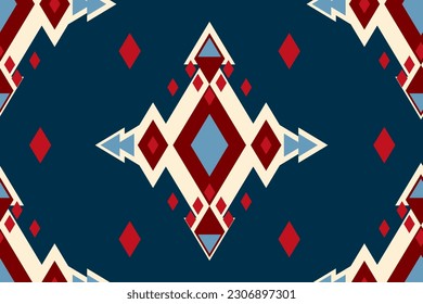 Aztec Navajo geometric ethnic seamless pattern. Native American, Indian, African, Mexican, Moroccan style. Design for clothing, fabric, home decor, carpet, accessories, textile, texture, wallpaper.